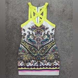 EMMA in the World cut out bodycon mini dress size 10